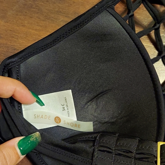 Shade & Shore Sexy Black Bikini Top - Picture 5 of 5